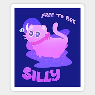 Free to Bee Silly! Magnet